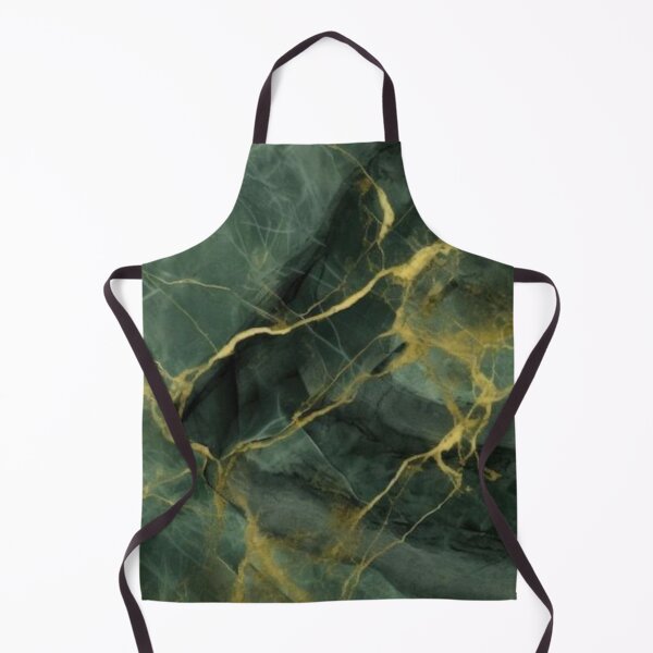 Item preview, Green and Gold Marble  designed and sold by ZedColors.