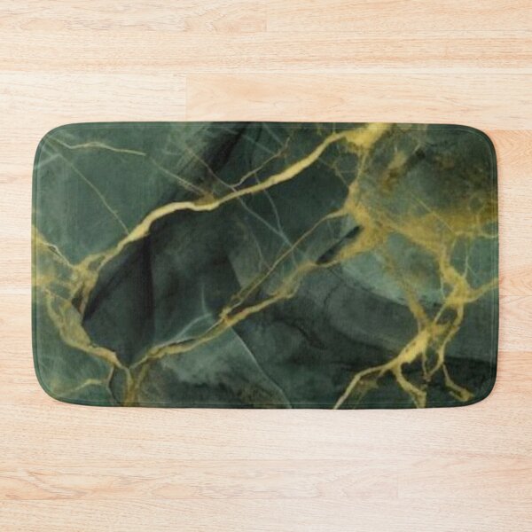 Item preview, Green and Gold Marble  designed and sold by ZedColors.