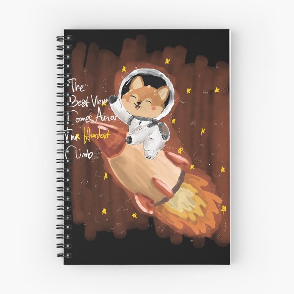 Item preview, Shiba Inu Astronaut Riding Rocket designed and sold by Vhitolock.