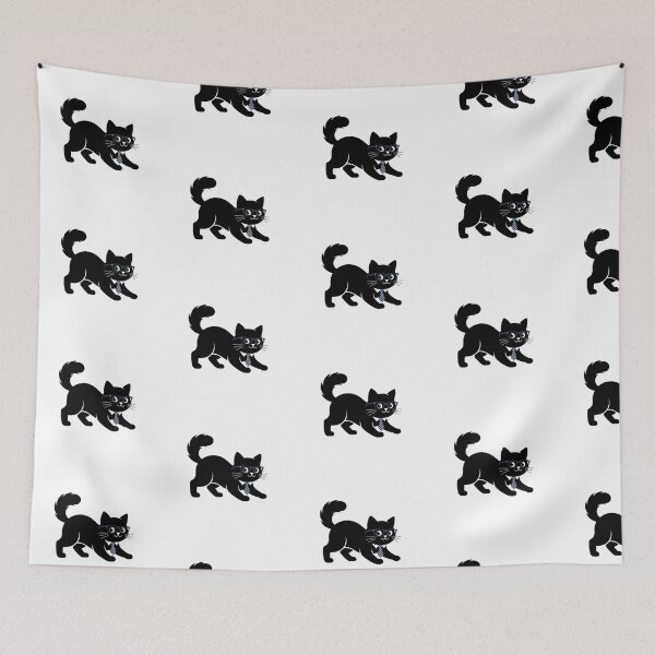 Item preview, Nerdy Black Cat with Glasses – Cute Office Kitten designed and sold by PrintforDesign.