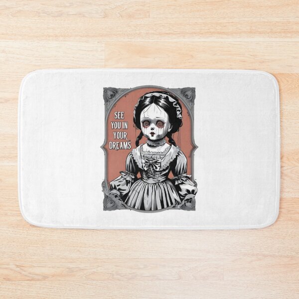 Item preview, Creepy Victorian Porcelain Doll Horror Art - See You In Your Dreams Gothic Aesthetic | ⭐⭐⭐⭐⭐ Best Seller designed and sold by TzmMedia.