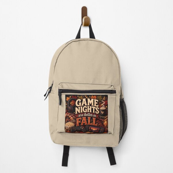 Item preview, Game Nights Are Better in Fall – Cozy Autumn Gamer Design designed and sold by astersgraphics.