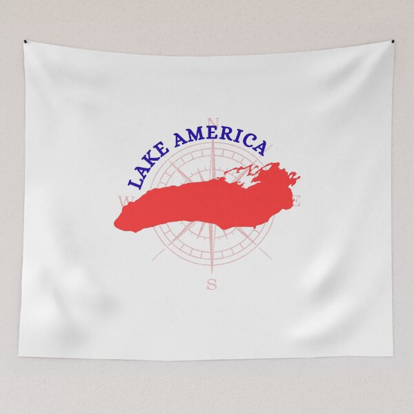 Item preview, Lake America designed and sold by ANNINOART ⭐⭐⭐⭐⭐.