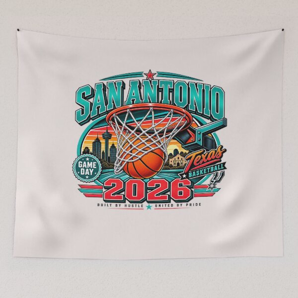 Item preview, San Antonio Spurs Team Basketball designed and sold by tariancoveghh.