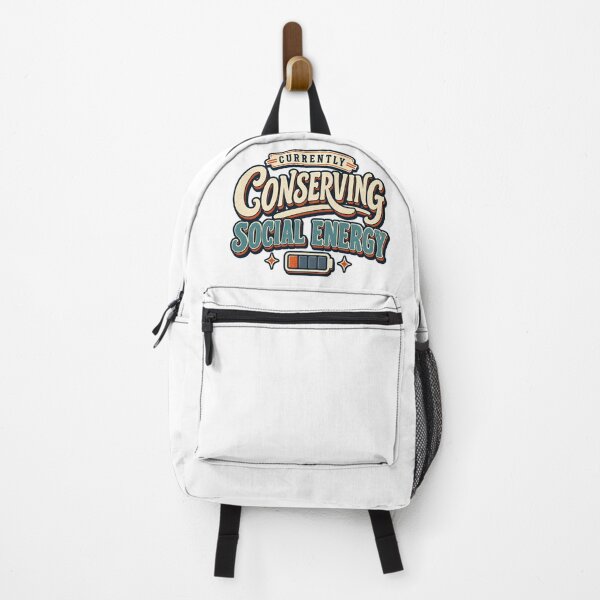 Item preview, Currently Conserving Social Energy designed and sold by FZ Designs.