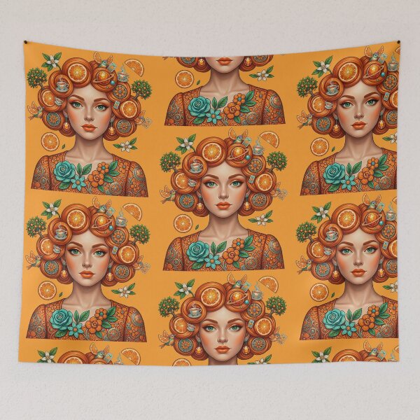 Item preview, Orange Queen designed and sold by snoWorkshop.