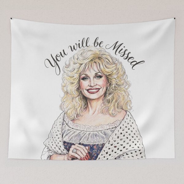 Item preview, Remembering Dolly Parton - A Beautiful Soul designed and sold by LyssasMindArt.