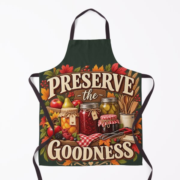 Item preview, Preserve the Goodness – Autumn Canning & Homestead Design designed and sold by astersgraphics.