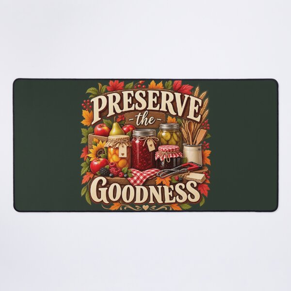 Item preview, Preserve the Goodness – Autumn Canning & Homestead Design designed and sold by astersgraphics.