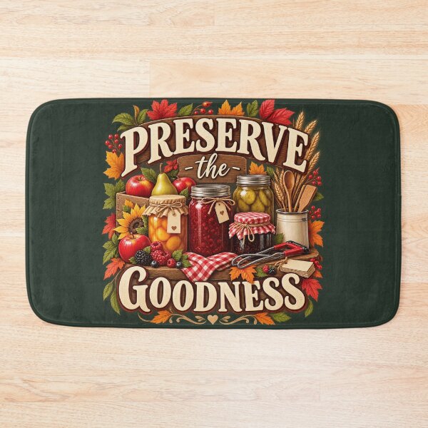 Item preview, Preserve the Goodness – Autumn Canning & Homestead Design designed and sold by astersgraphics.
