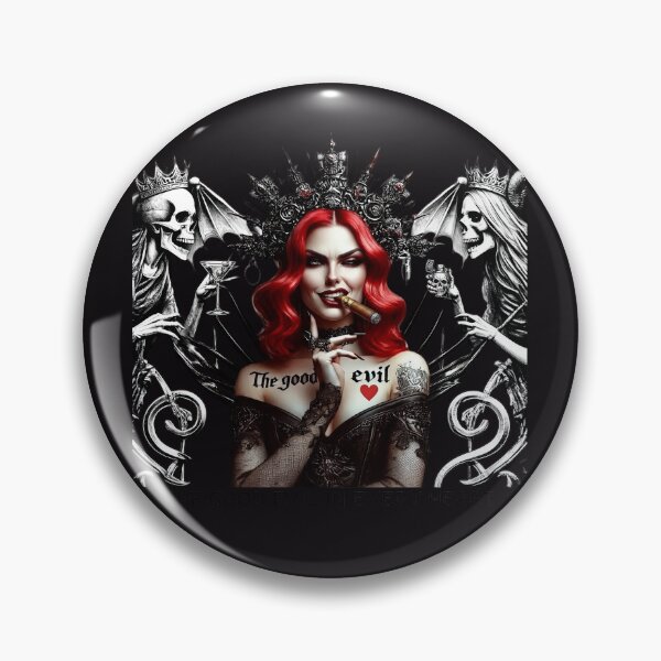 Item preview, Red Hair Queen Cigar Skulls designed and sold by Voodoo Store Paranormal Collections.