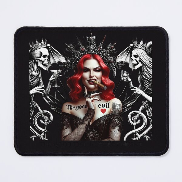 Item preview, Red Hair Queen Cigar Skulls designed and sold by Voodoo Store Paranormal Collections.