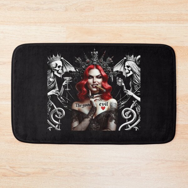 Item preview, Red Hair Queen Cigar Skulls designed and sold by Voodoo Store Paranormal Collections.