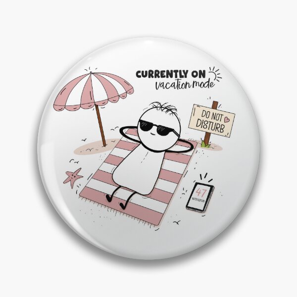 Item preview, Currently on Vacation Mode – Hand-drawn Digital Art & Wallpaper designed and sold by MyVisionaryHuez.