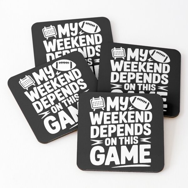 Item preview, My Weekend Depends On This Game designed and sold by theartfulaspie.