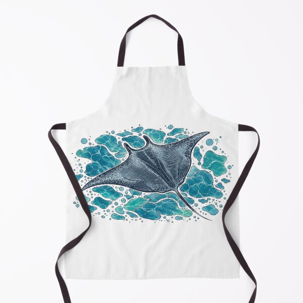 Item preview, Ocean Glider Manta Ray Graphic Tee designed and sold by BBM-STYLE-MAKER.