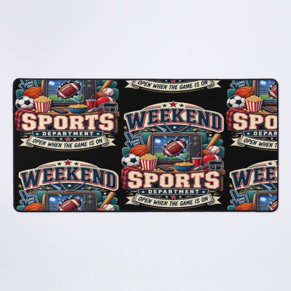 Item preview, Weekend Sports Department Funny Sports Fan Retro Game Day designed and sold by TulipsArtDesigns .