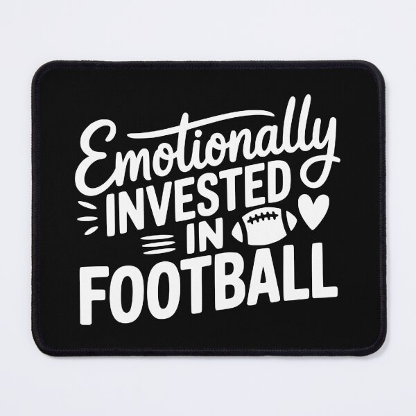 Item preview, Emotionally Invested In Football designed and sold by theartfulaspie.