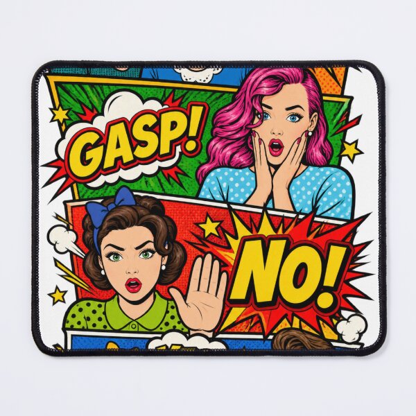Item preview, Pop Art Comic Reactions designed and sold by timiparkerart.