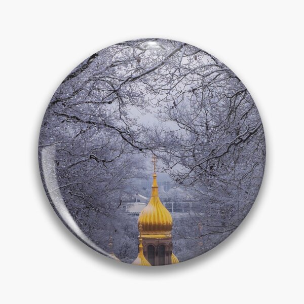 Item preview, Russian Church, Wiesbaden in Winter designed and sold by Fotongraphy.