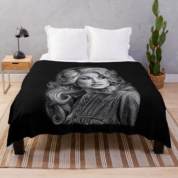 Item preview, dolly parton Scribble Art BW designed and sold by Full Game.