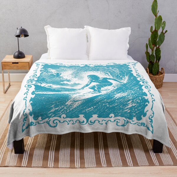 Item preview, Tropical Surfer Ocean Wave Graphic designed and sold by trajeado14.