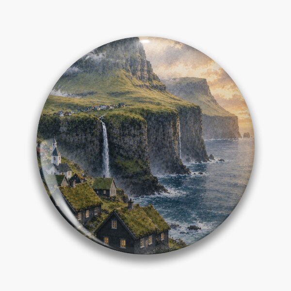 Item preview, Edge of the Faroe designed and sold by WildSkyMuse.