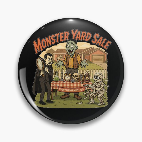 Artikelvorschau, Halloween-Monster – Monster-Flohmarkt entworfen und verkauft von No Excuses Supply.