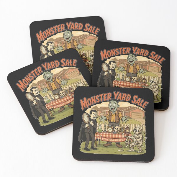 Item preview, Halloween Monsters – Monster Yard Sale designed and sold by No Excuses Supply.