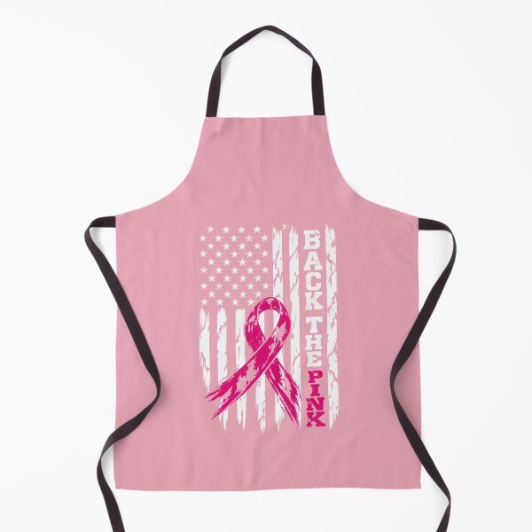 Aperçu de l'œuvre Soutien à la lutte contre le cancer du sein : drapeau américain « Back the Pink » (Femmes, Hommes, Enfants) créée et vendue par clothesy7.