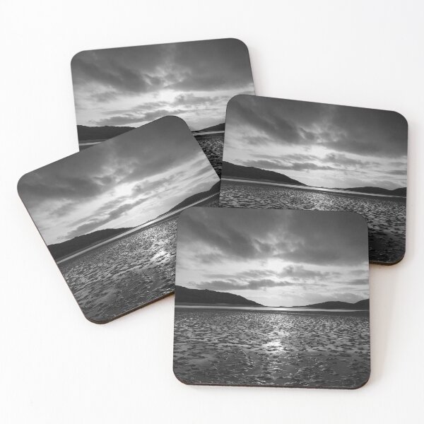 Item preview, Dramatic Sunset over Morar Beach designed and sold by Kasia Design.