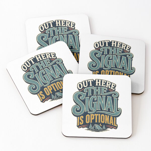 Item preview, Out Here The Signal Is Optional designed and sold by FZ Studio .