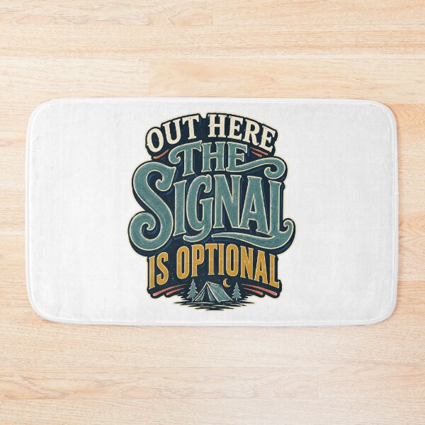 Item preview, Out Here The Signal Is Optional designed and sold by FZ Studio .