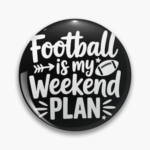Item preview, Football Is My Weekend Plan designed and sold by theartfulaspie.