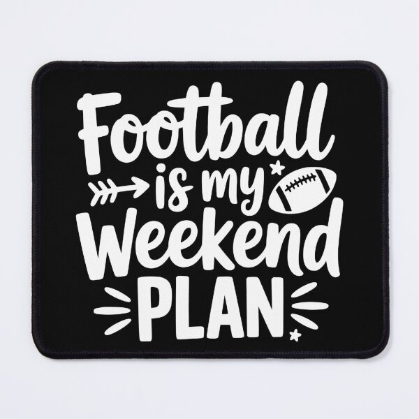 Item preview, Football Is My Weekend Plan designed and sold by theartfulaspie.