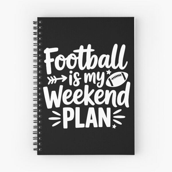 Item preview, Football Is My Weekend Plan designed and sold by theartfulaspie.