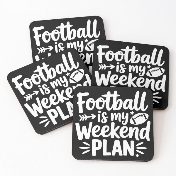 Item preview, Football Is My Weekend Plan designed and sold by theartfulaspie.