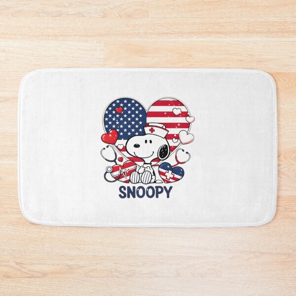 Item preview, Patriotic Nurse Dog American Flag Heart Cute Cartoon Beagle Rn Gift | ⭐⭐⭐⭐⭐ designed and sold by CG737.