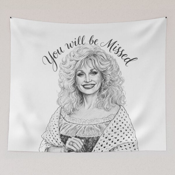 Item preview, Remembering Dolly Parton - A Beautiful Soul designed and sold by LyssasMindArt.