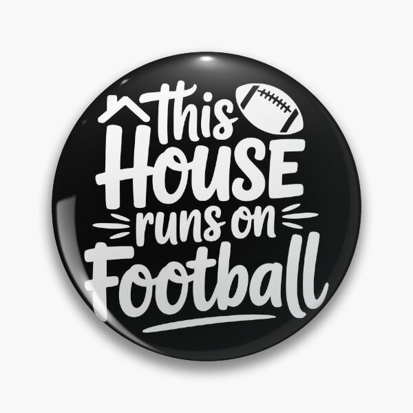 Item preview, This House Runs On Football designed and sold by theartfulaspie.