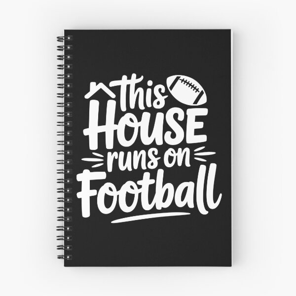 Item preview, This House Runs On Football designed and sold by theartfulaspie.