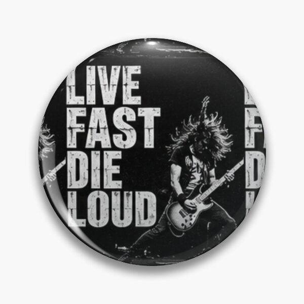 Item preview, Live Fast Die Loud designed and sold by YawBruno.