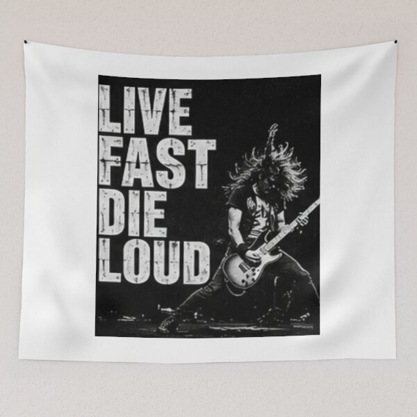 Item preview, Live Fast Die Loud designed and sold by YawBruno.