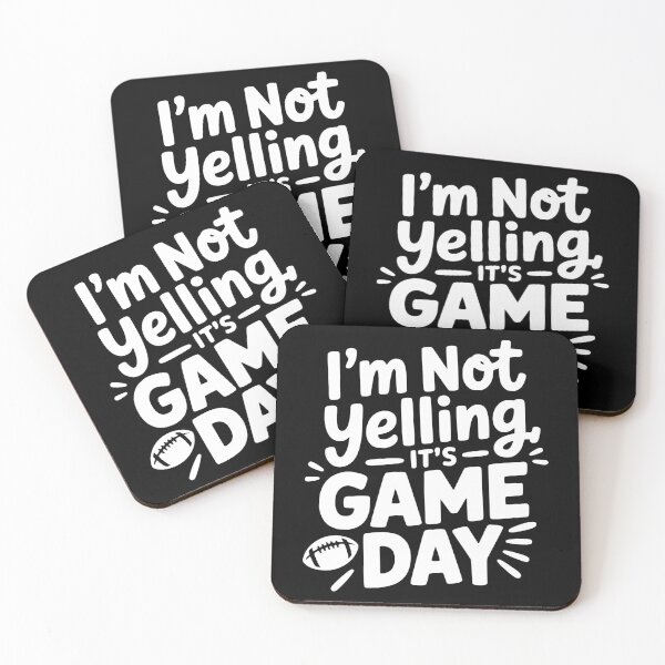 Item preview, I’m Not Yelling It’s Game Day designed and sold by theartfulaspie.