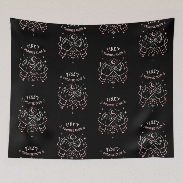 Item preview, Pinky Promise Club Shirt – Cute Gothic Friendship  designed and sold by CutieGalore.