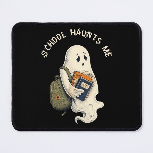 Item preview, School Haunts Me Funny Halloween Back to School Ghost designed and sold by T-version.
