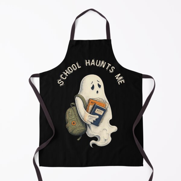Item preview, School Haunts Me Funny Halloween Back to School Ghost designed and sold by T-version.