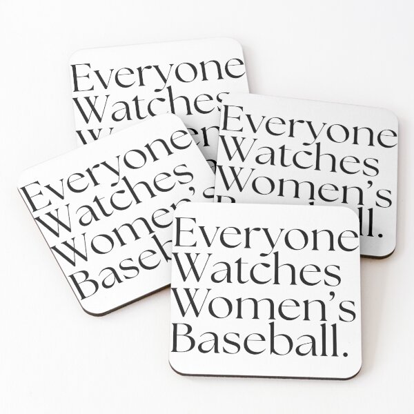 Item preview, Everyone Watches Women's Baseball - Black designed and sold by SportyFemmeShop.