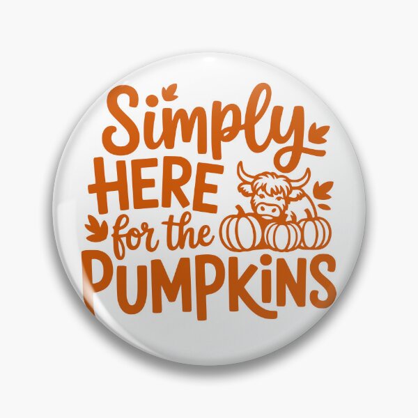 Item preview, Simply Here for the Pumpkins designed and sold by theartfulaspie.