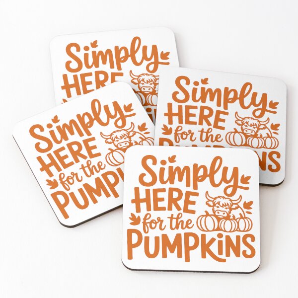 Item preview, Simply Here for the Pumpkins designed and sold by theartfulaspie.